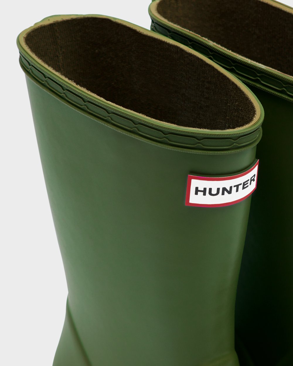 Regenlaarzen Kinderen - Hunter Original First Classic - Groen - 84FIELMQD